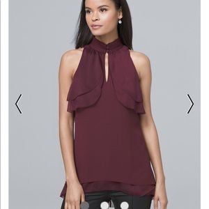 NWT White House Black Market Sleeveless Tunic